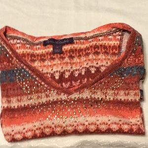 Gloria Vanderbilt 1X Long sleeves shirt